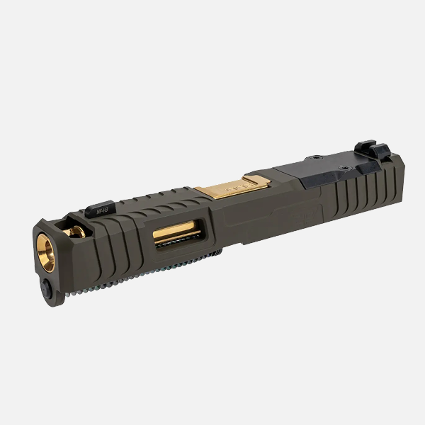 IBS #2 Glock 19 Gen 3 Upper | Black Slide, Gold Barrel
