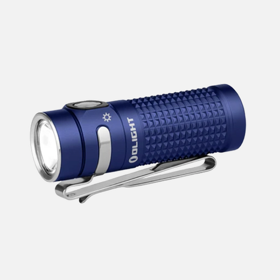 Baton 4 Powerful EDC Flashlight 1300 Lumens Blue