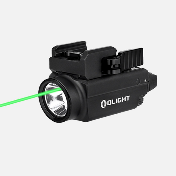 Baldr S Rail Mounted Light 800 Lumens Green Laser
