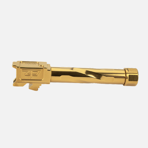 G19 Barrel – Threaded – Gold (TiN)