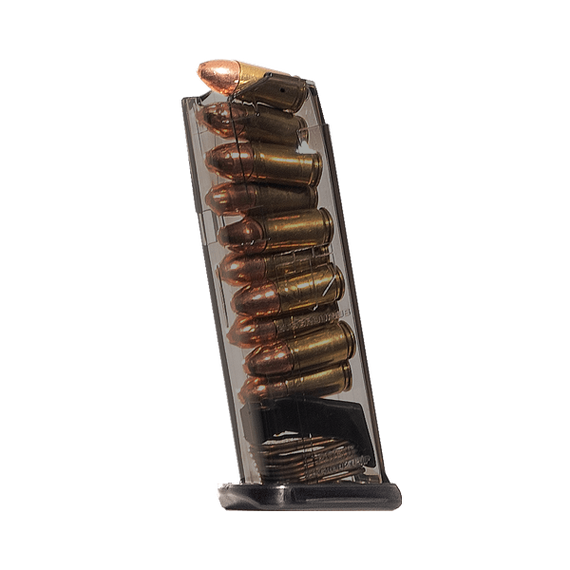 Carbon Smoke 10rd (9mm) mag for Glock 43X, 48