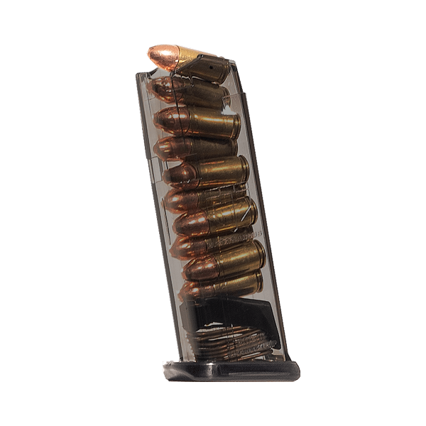 Carbon Smoke 10rd (9mm) mag for Glock 43X, 48