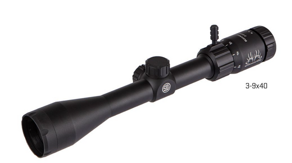 BUCKMASTERS RIFLE SCOPE 3-9X40MM BDC (SFP)