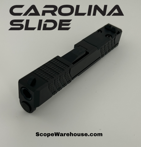 Carolina Slide 43X/43 Complete Upper Black Barrel Textured Slide