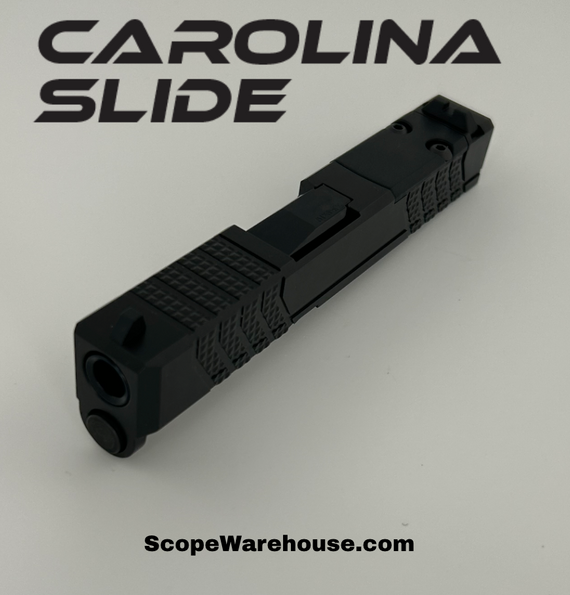 Carolina Slide 43X/43 Complete Upper Black Barrel Textured Slide