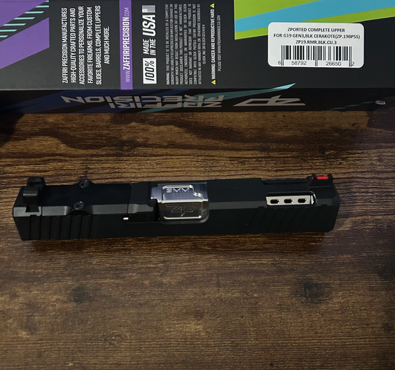 Silver Barrel Zulu Ported for Glock 19 Gen 3