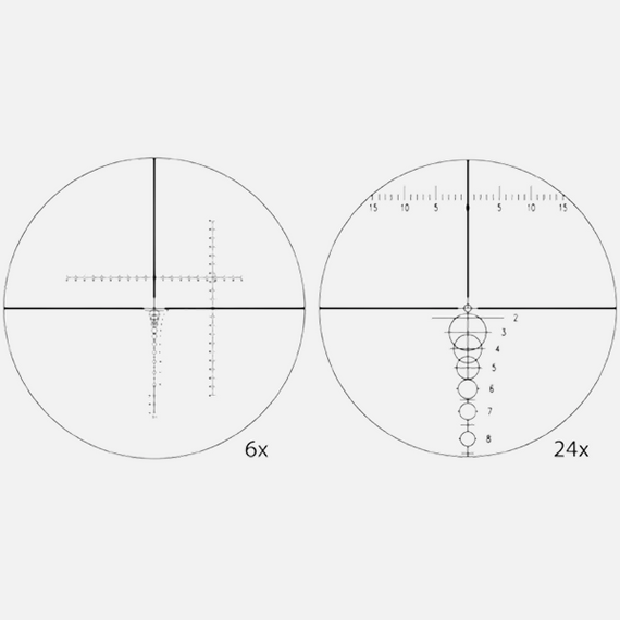 Shepherd Scopes DRS 6-24×50 S1 Reticle